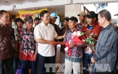 Indonesia trao trả 165 ngư dân Việt Nam trước Tết Nguyên đán