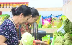 Ra mắt siêu thị thực phẩm đầu tiên trong chương trình "Bữa ăn an toàn"