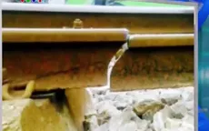 Ray đường sắt tuyến Hà Nội - Hải Phòng gãy đôi, tàu dừng khẩn cấp