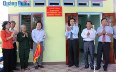 Quảng Ngãi tổ chức gắn biển công trình kỷ niệm ngày Thương binh liệt sỹ