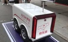JD.com sử dụng robot giao hàng