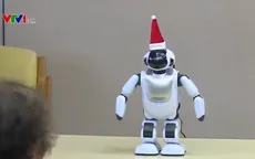 Robot giúp vui cho người cao tuổi ở Nhật Bản