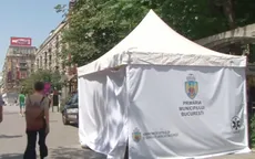 Nắng nóng khủng khiếp, Romania đặt lều cứu thương tại nơi đông người