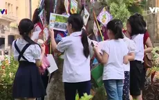 Ngày hội Sách tại Thư viện quốc gia hút độc giả nhí