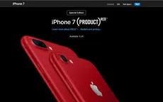 Apple bất ngờ trình làng iPhone 7 màu đỏ