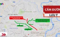 Hạn chế lưu thông ở nhiều trục đường ra, vào sân bay Tân Sơn Nhất