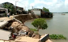 Di dời một phần của hai nhà máy do sạt lở ở An Giang