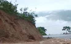Mưa to gây sạt lở đất ở Đồng Văn, Hà Giang