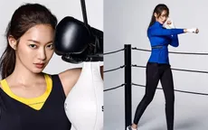 Shin Min Ah khoe thân hình cực săn chắc