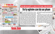 Không có "vùng cấm" trong công tác kiểm tra và kỷ luật Đảng