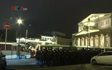 Sơ tán hàng nghìn người do cảnh báo bom ở Moscow, Nga