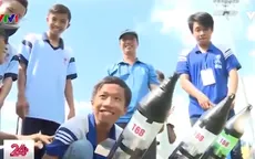 Gần 2.000 học sinh cùng thi bắn tên lửa nước
