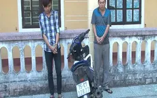 Công an TT - Huế bắt giữ 2 đối tượng cướp giật dây chuyền vàng