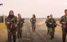 Phụ nữ Syria tình nguyện tham gia quân đội