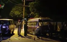TP.HCM: Tông vào ô tô, 1 người tử vong