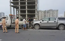 Đâm vào ô tô trên đường vành đai 3, người lái xe máy tử vong