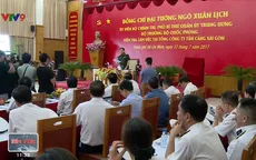 Bộ trưởng Bộ Quốc phòng làm việc tại Tân cảng Sài Gòn