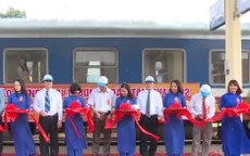 Khai trương đoàn tàu tuyến Huế - Nha Trang