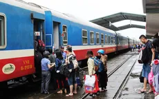 Tổ chức chạy thêm tàu TP.HCM - Nha Trang dịp Tết Dương lịch