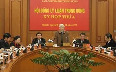 Tổng Bí thư dự phiên họp thứ 4 Hội đồng Lý luận Trung ương