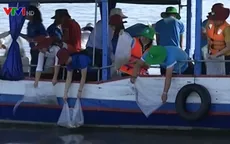 Nhiều địa phương thả cá tái tạo nguồn lợi thủy sản