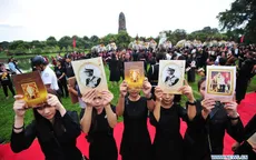 Thái Lan tưởng niệm 1 năm ngày vua Bhumibol Adulyadej băng hà
