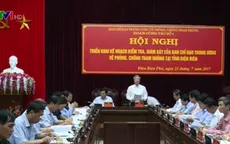 Kiểm tra công tác phòng chống tham nhũng tại Điện Biên