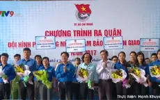 Thanh niên TP.HCM ra quân chống ùn tắc giao thông