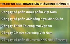 Thanh tra sản phẩm dinh dưỡng cho trẻ tại Hà Nội