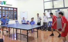 Giao hữu thể thao mừng Quốc khánh Việt Nam tại Lào