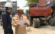 Mất an toàn giao thông tại các công trình đang thi công ở TT-Huế