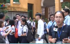 860.000 thí sinh hoàn thành môn thi đầu tiên kỳ thi THPT Quốc gia 2017
