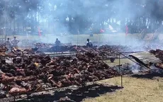 Bữa tiệc thịt nướng lập kỷ lục thế giới của Uruguay
