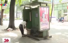Trạm thông tin du lịch bỏ hoang biến thành nơi phóng uế, vứt rác