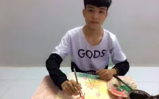 Gặp chàng trai trẻ đam mê thư pháp Việt