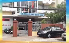 Bắt tạm giam Trưởng phòng thanh tra thuế Bình Định