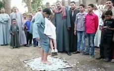 Cậu bé Ai Cập gây ấn tượng với màn trình diễn với... thủy tinh