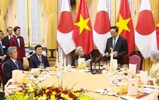 Chủ tịch nước và Phu nhân chiêu đãi Nhà vua và Hoàng hậu Nhật Bản