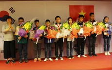 20 thí sinh giành giải tại cuộc thi Tin học năm 2017