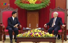 Tổng Bí thư đánh giá cao chuyến thăm của Bí thư Đô trưởng Vientiane