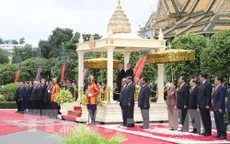 Tổng Bí thư Nguyễn Phú Trọng gửi Điện cảm ơn Quốc vương Campuchia Norodom Sihamoni