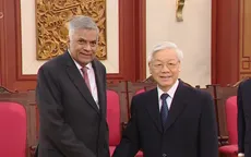 Thủ tướng Sri Lanka tin tưởng Việt Nam tiếp tục phát triển mạnh mẽ trong thời gian tới