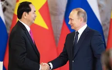 Chủ tịch nước hội đàm với Tổng thống Liên bang Nga
