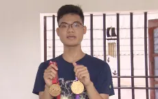 Café sáng với VTV3: Gặp nam sinh quê lúa 2 lần giành HCV Olympic Toán quốc tế