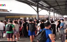 Trung Quốc: Nhà ga, bến tàu chật cứng dịp Quốc khánh