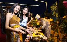Thí sinh Hoa hậu Hữu nghị ASEAN thích thú với ẩm thực Phú Yên