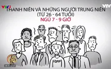 Ngủ bao nhiêu lâu mỗi ngày là đủ?
