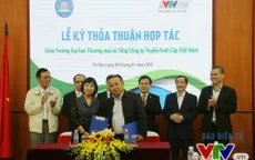 VTVcab ký kết thỏa thuận hợp tác với Đại học Thương mại tại Hà Nội