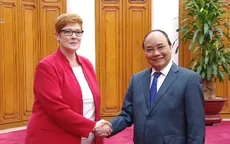 Thủ tướng tiếp Bộ trưởng Bộ Quốc phòng Australia