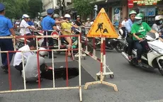 "Hố tử thần" rộng gần 2m xuất hiện giữa trung tâm TP.HCM